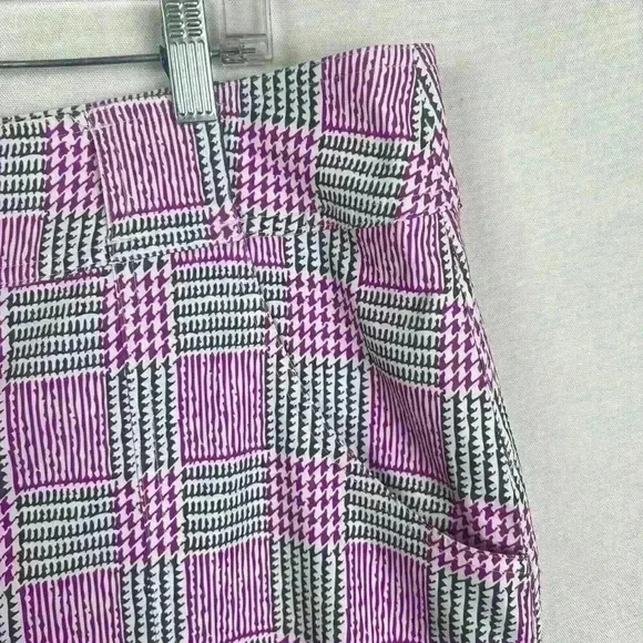 Jofit Golf Skirt Womans 16 Skort Pink Gray Active Performance Button Zip Pockets - Picture 4 of 16